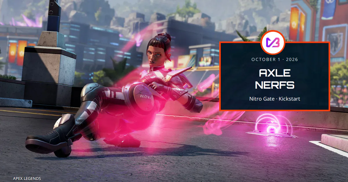 Apex Axle nerfs: October 1 patch changes explained