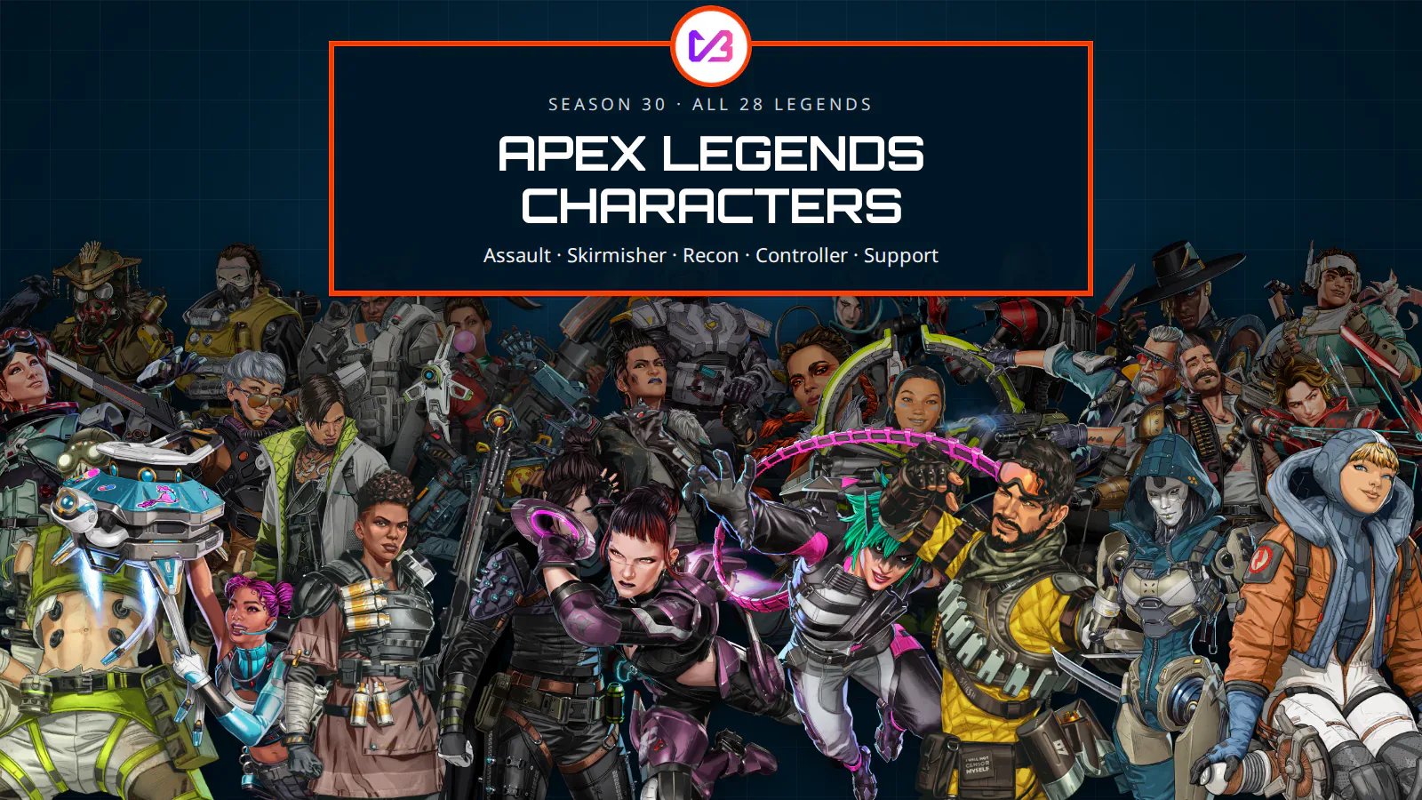 Apex Legends characters: all 28 legends in Season 30