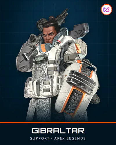 Gibraltar, B tier in the Apex Legends tier list for Season 30