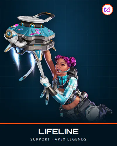 Lifeline, C tier in the Apex Legends tier list for Season 30