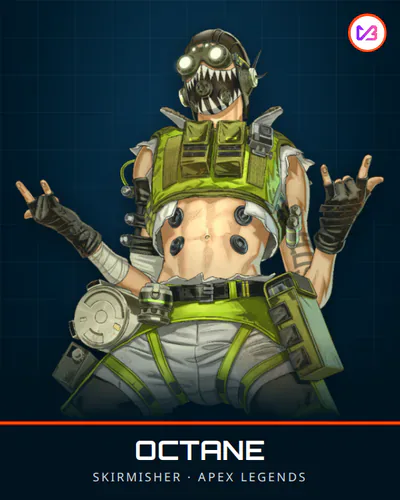 Octane, B tier in the Apex Legends tier list for Season 30