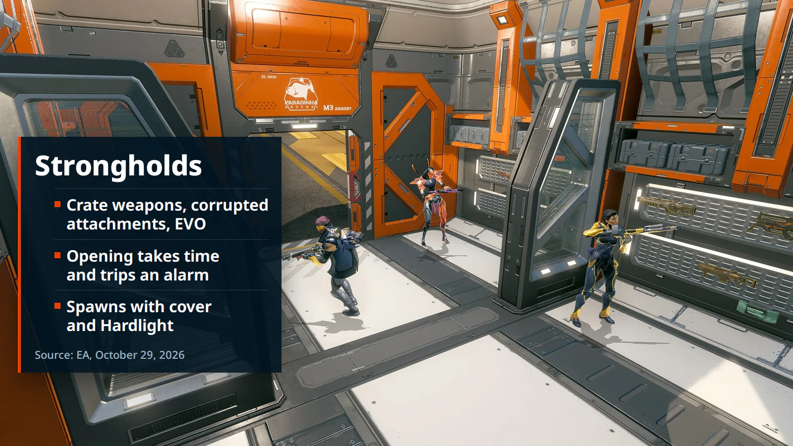 Apex Legends Strongholds loot vault in Season 31