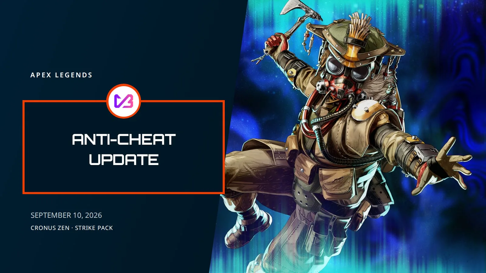 Apex anti-cheat update: what the September 10 Cronus news means