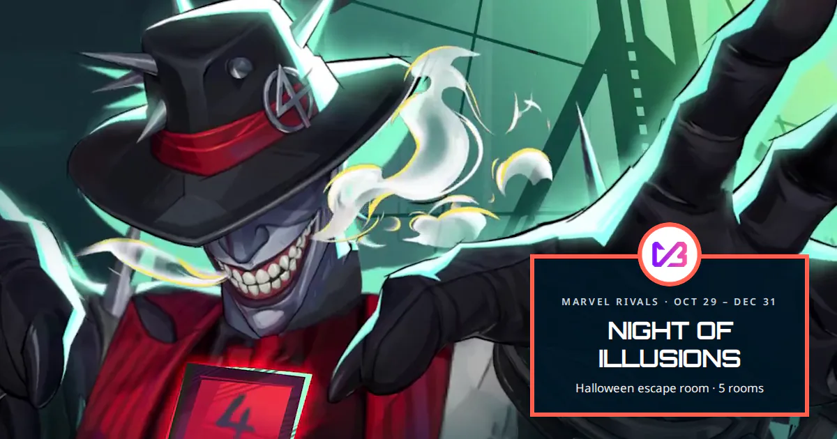Marvel Rivals Night of Illusions: dates, rooms and rewards