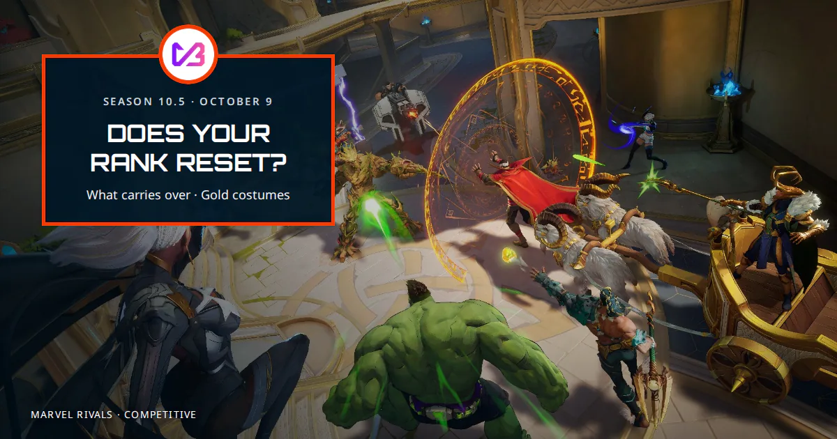 Marvel Rivals Season 10.5 rank reset: what carries over
